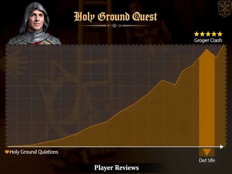 Player sentiment analysis for Holy Ground Quest Holy Ground Quest player reviews graph